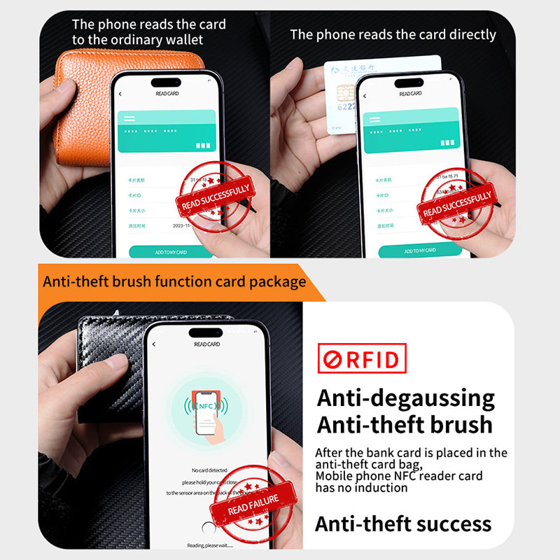 RFID-Enabled Card Case for Enhanced Protection