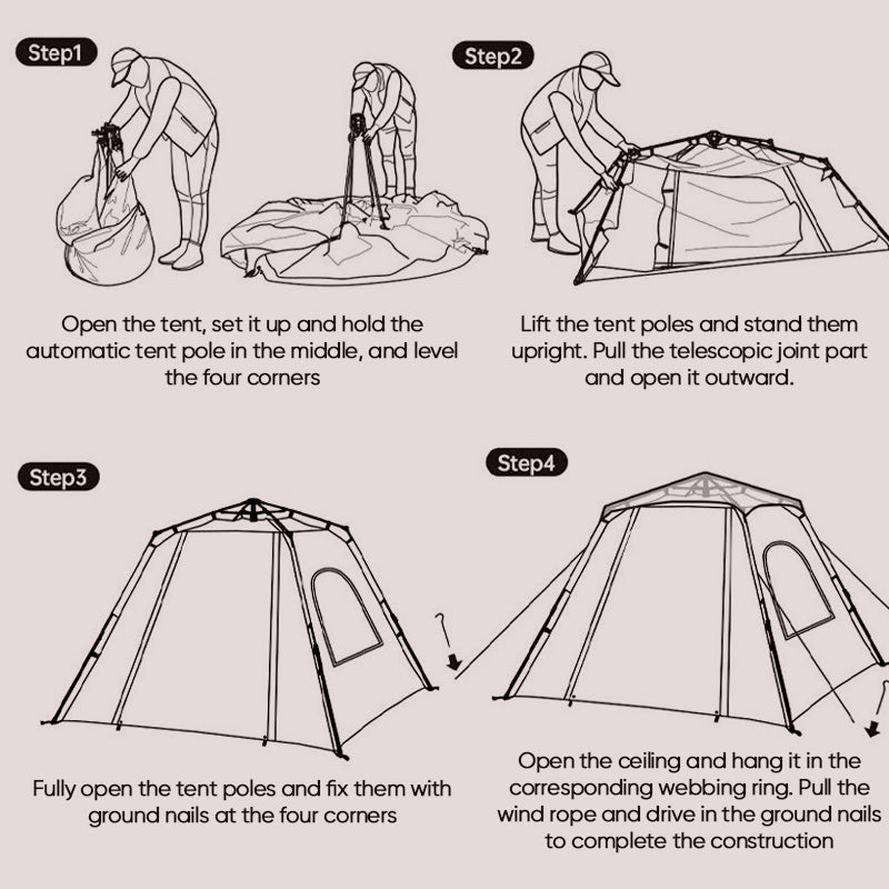 Fully Automatic Inflatable Tent