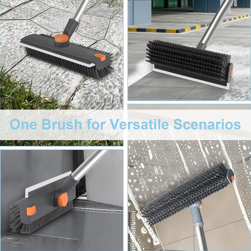 No-Dead-Angle Hard Bristle Floor Brush
