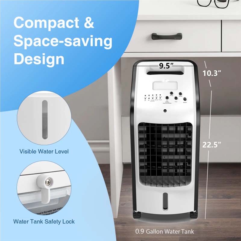 Portable Evaporative Air Cooler with Remote Control