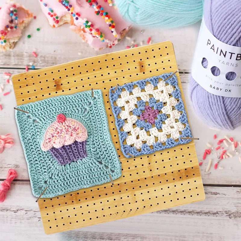 Virkad Blockbräda Med Pinnar