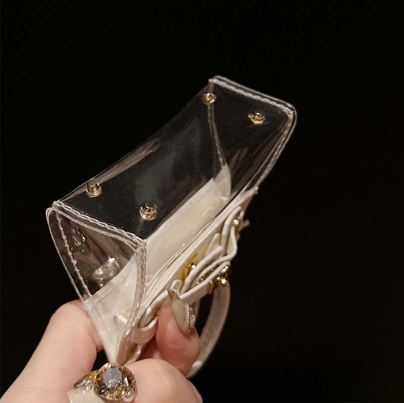Trendy Mini Transparent Key Case