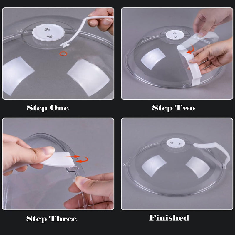 Microwave Food Cover with Handle