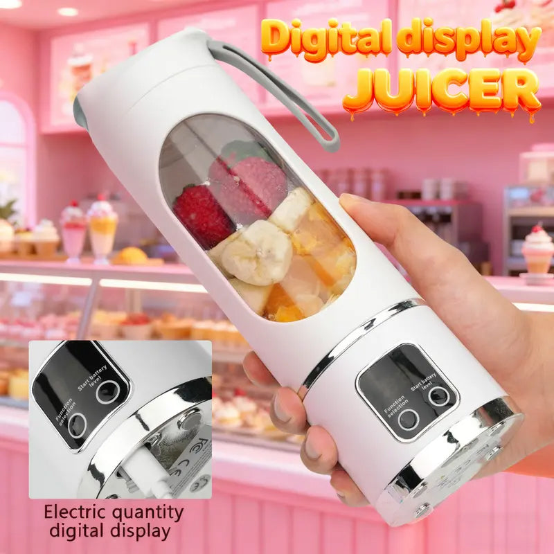 Dual-Motor Portable Juicer Cup