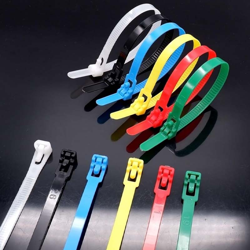 Spänne Självlåsande premium nylonsnöresrem