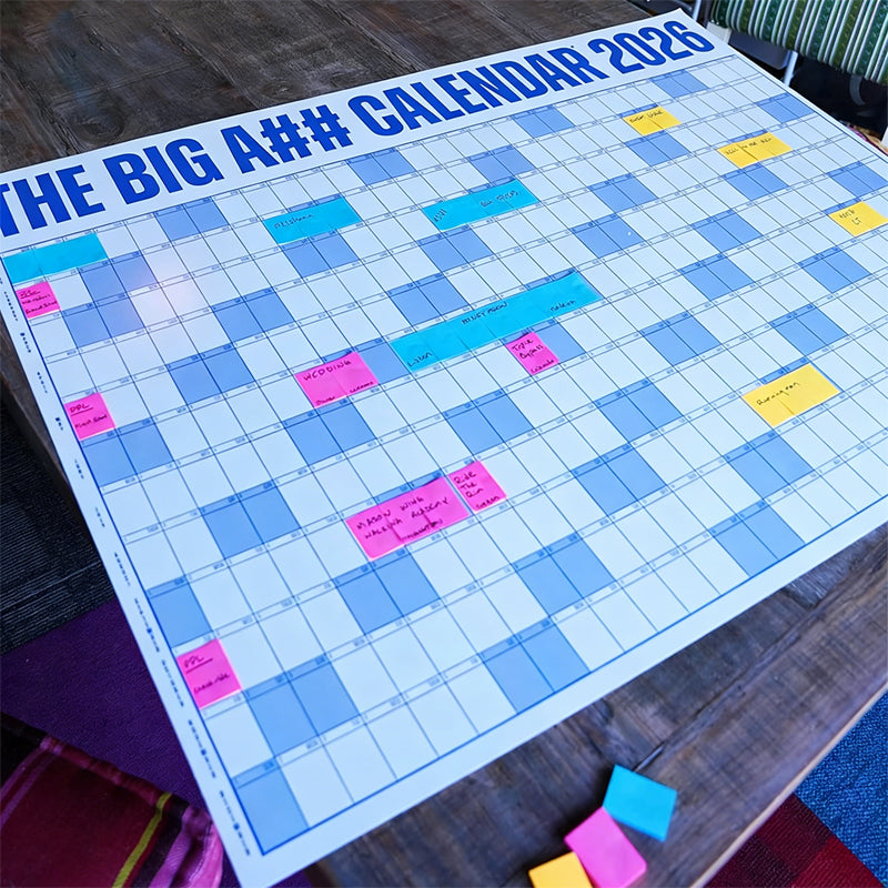 The Big A## 2026 Wall Calendar