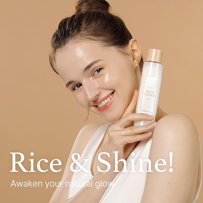 Rice Toner, 77.78% Rice Extract