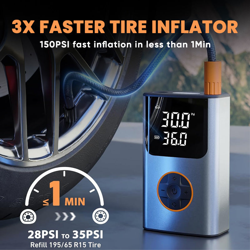 Tire Inflator Portable Air Compressor
