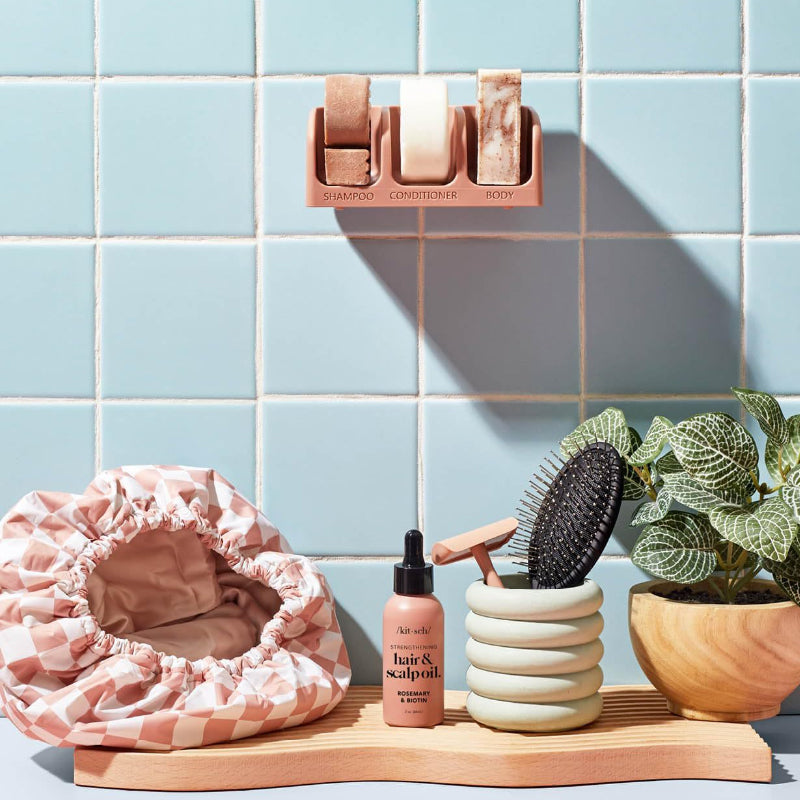 Satin Lined Luxury Shower Cap