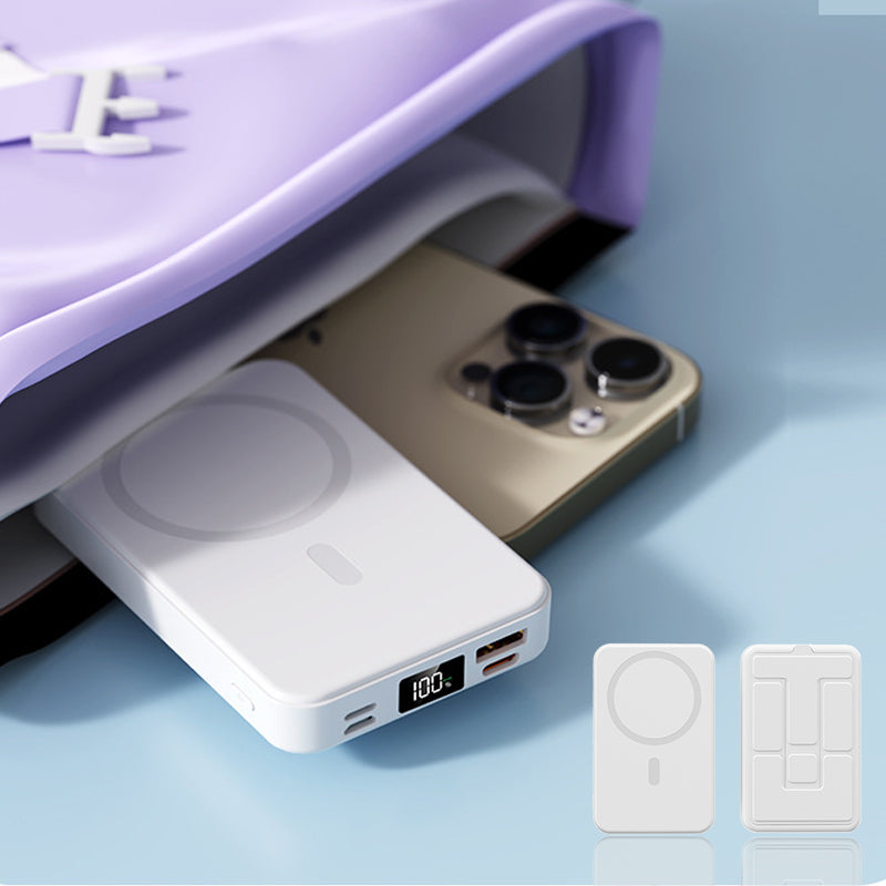 Wireless Portable Charger with LED Display