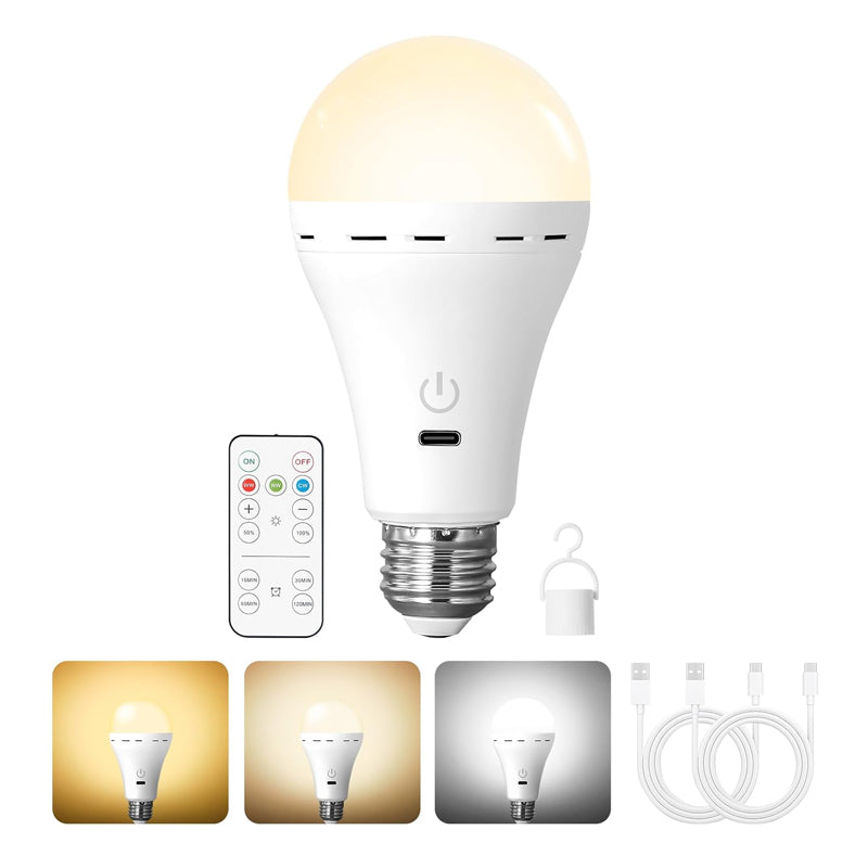 Rechargeable Emergency Light Bulbs
