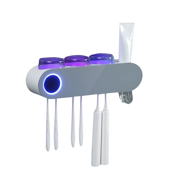 Toothbrush Holders with Ultraviolet Disinfection