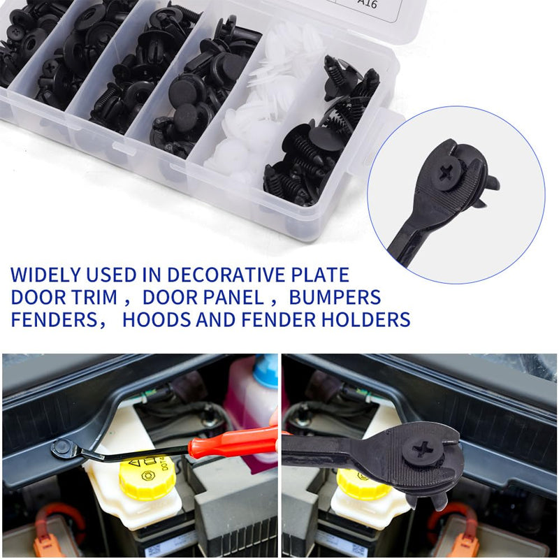 Car Bumper Retainer Clips Set