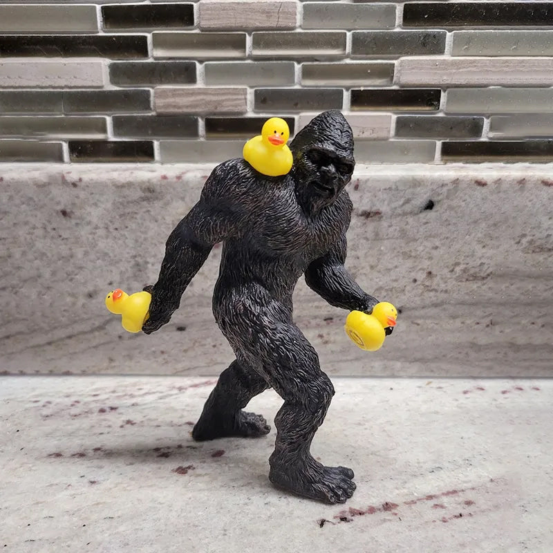 Stora fot apa man ornament