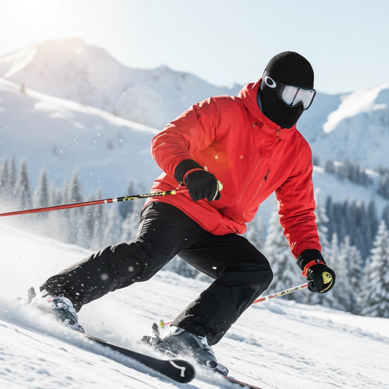 2-in-1 Cold Weather Balaclava & Beanie Hat for Men