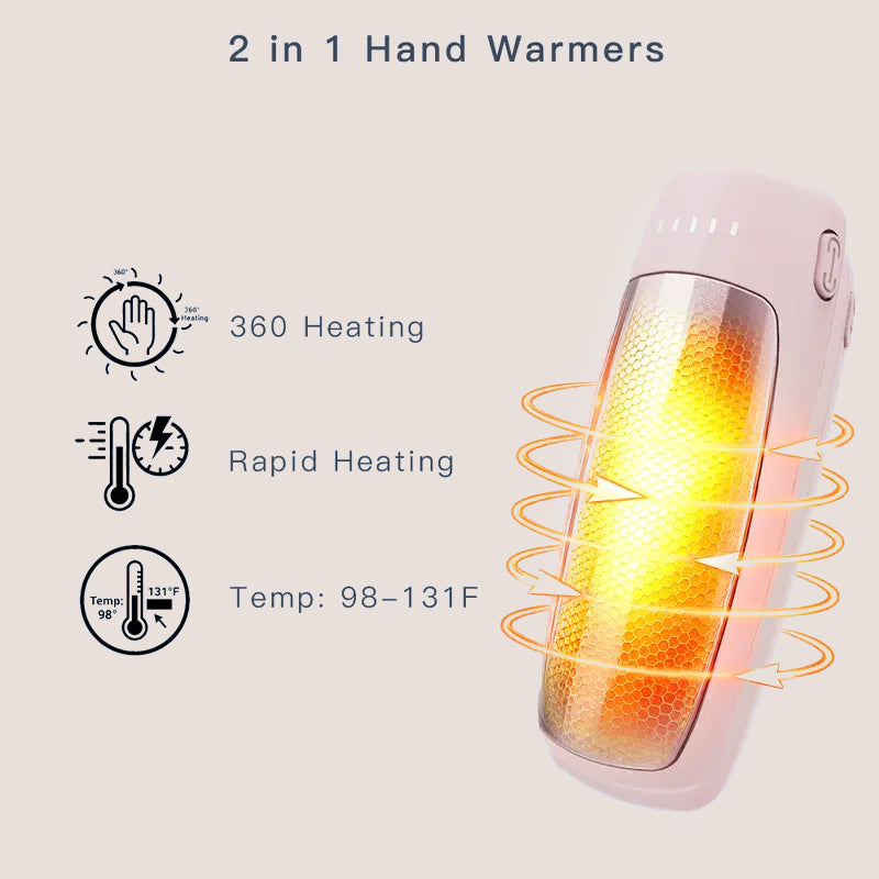 Rechargeable Hand Warmers (2 pack)
