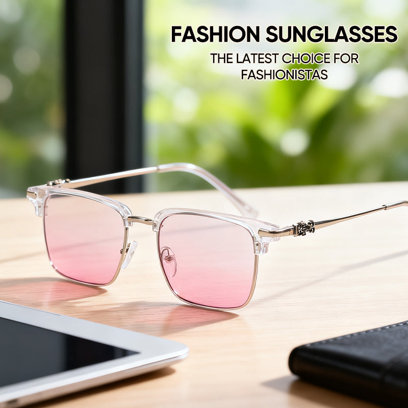 Classic Thick Square Frame Clear Lens Glasses