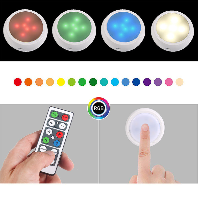 RGB LED Motion Sensor Mood Light with Remote Control
