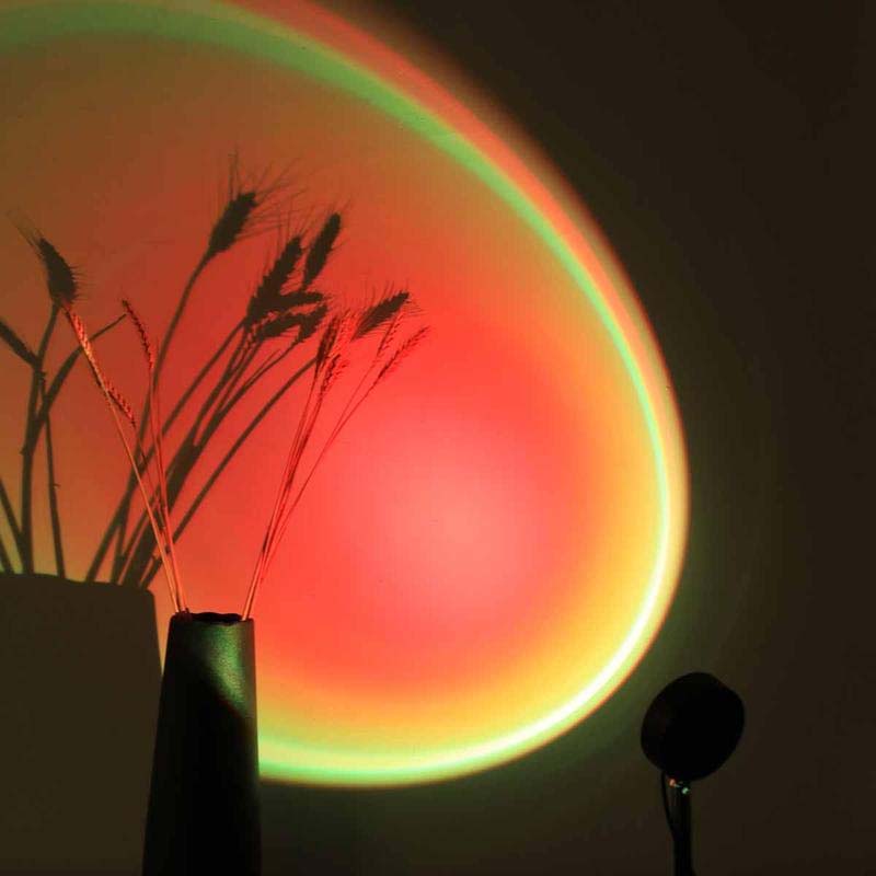 RGB solnedgångsprojektionslampa