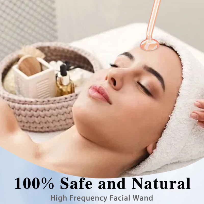 Portable Skin Therapy Machine with 6 Neon & Argon Wands