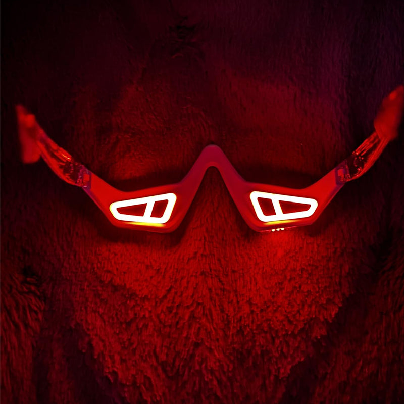 Microcurrent Eye Massager with Red Light Therapy
