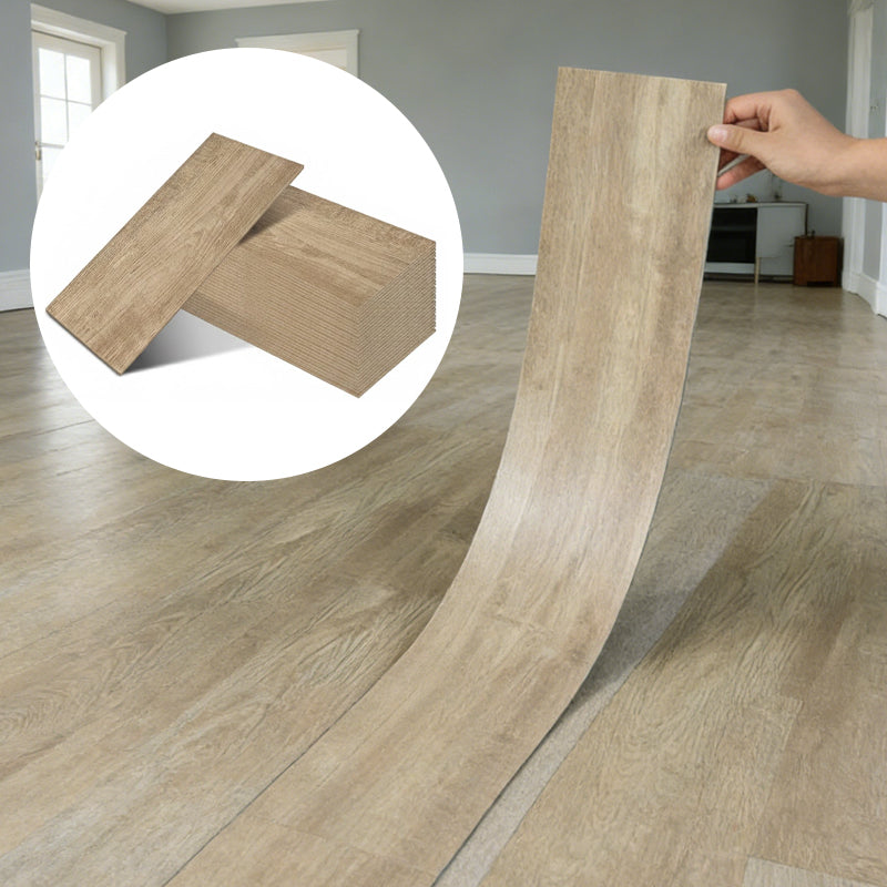 Self-Adhesive PVC Wood Grain Wall & Floor Planks