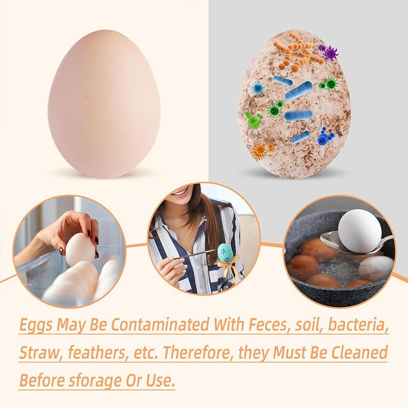 Silicone Egg Cleaner for Fresh Eggs
