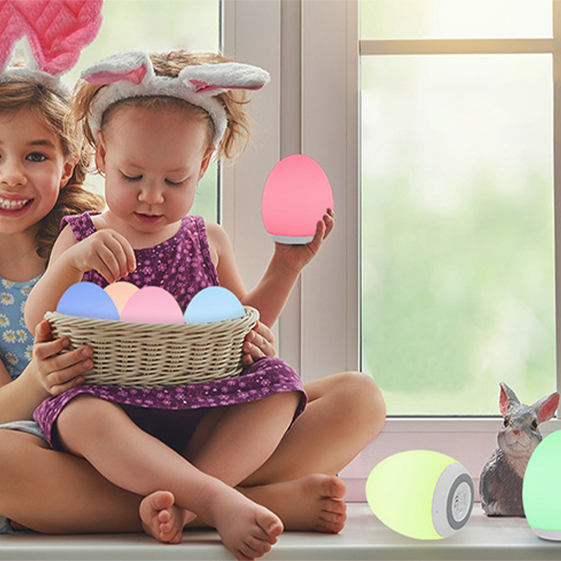 Portable Egg Night Light for Kids & Babies