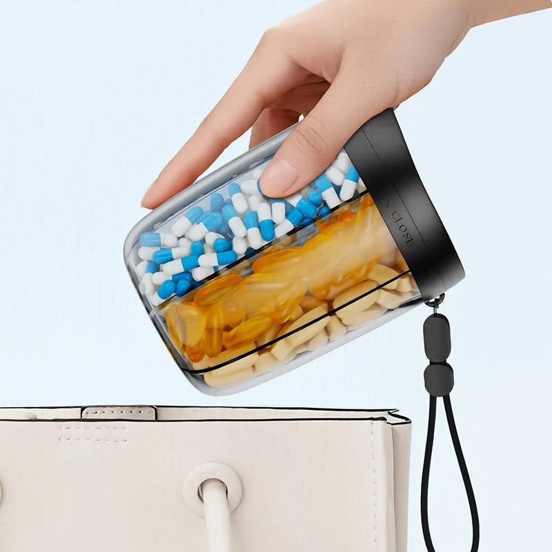 Multi-Compartment 7-Day Pill Organizer