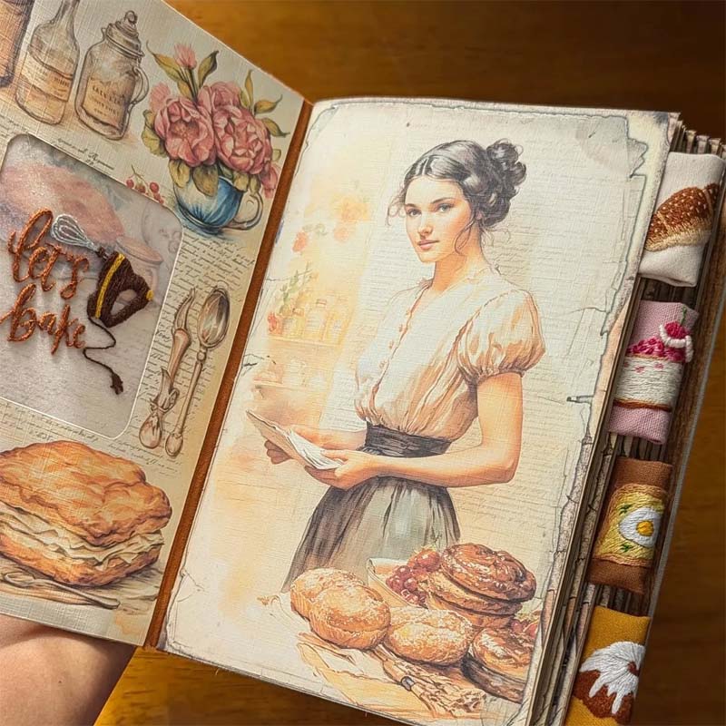 Handcrafted Recipe Journal