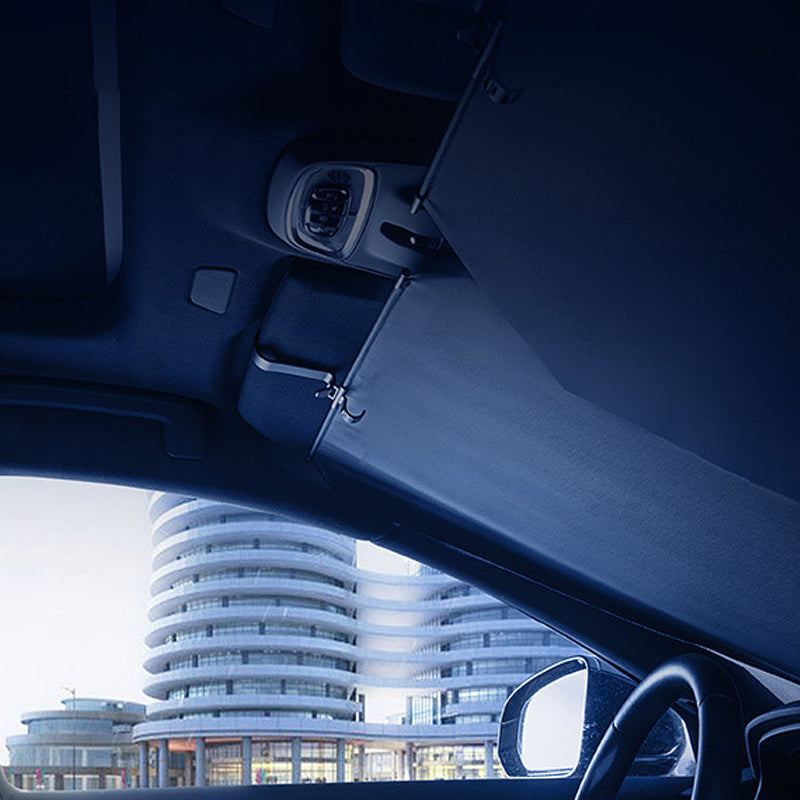 Nano-Insulated Retractable Car Sunshade Curtain