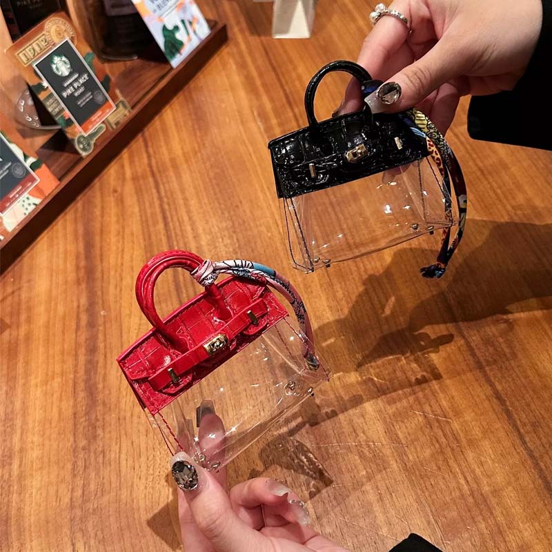 Trendy Mini Transparent Key Case