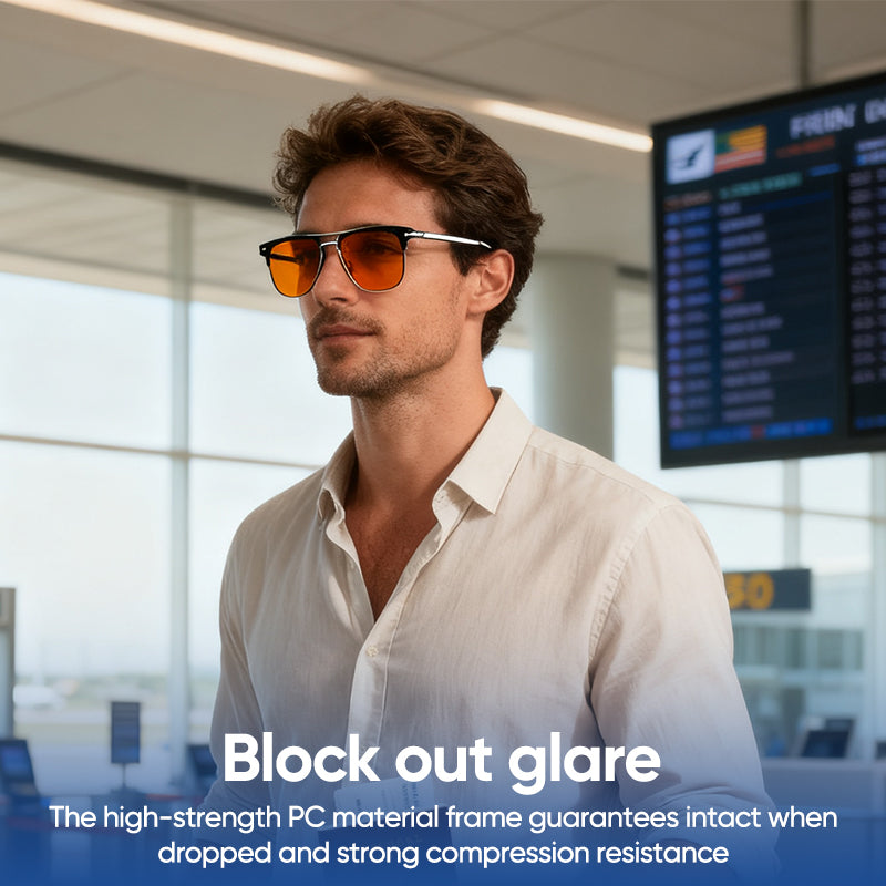 Classic Thick Square Frame Clear Lens Glasses