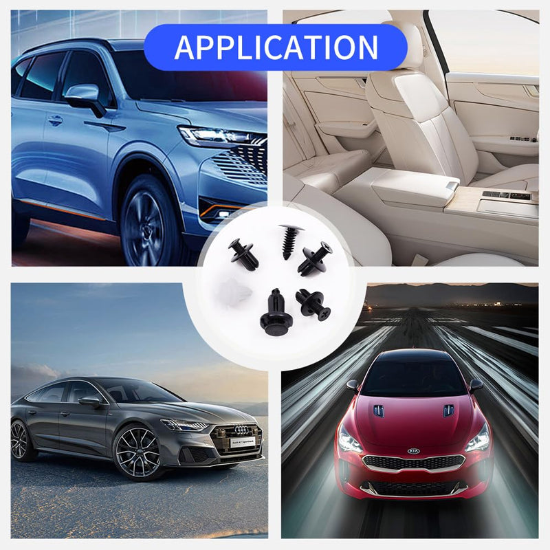 Car Bumper Retainer Clips Set