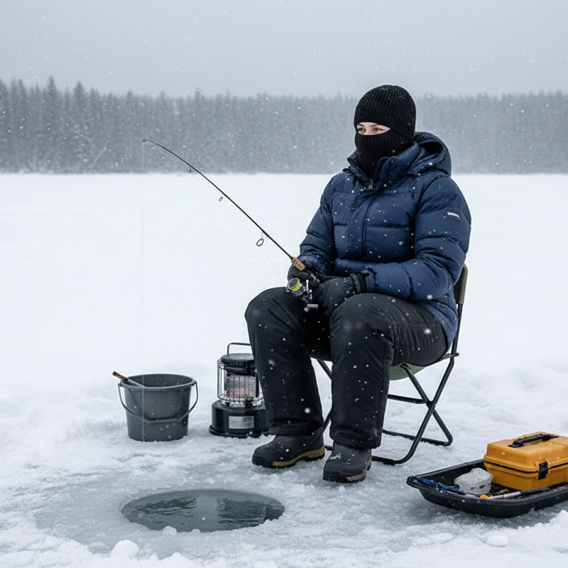 2-in-1 Cold Weather Balaclava & Beanie Hat for Men