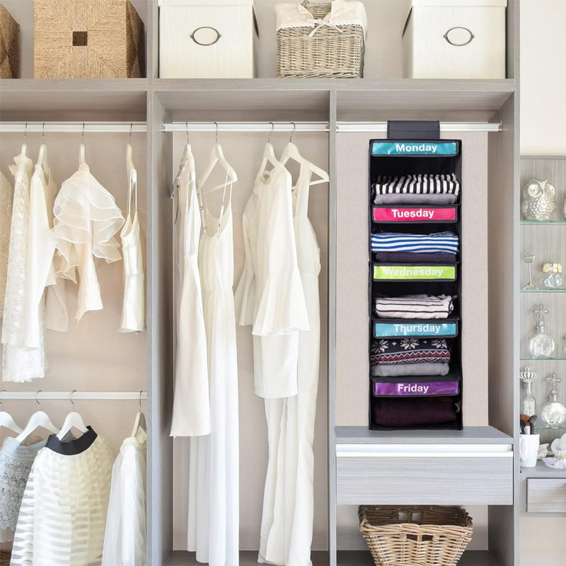 Weekly Clothing Organizer