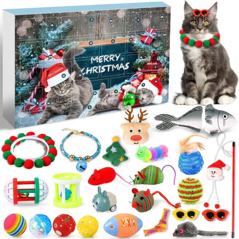 Jul ountdown katt Kalender