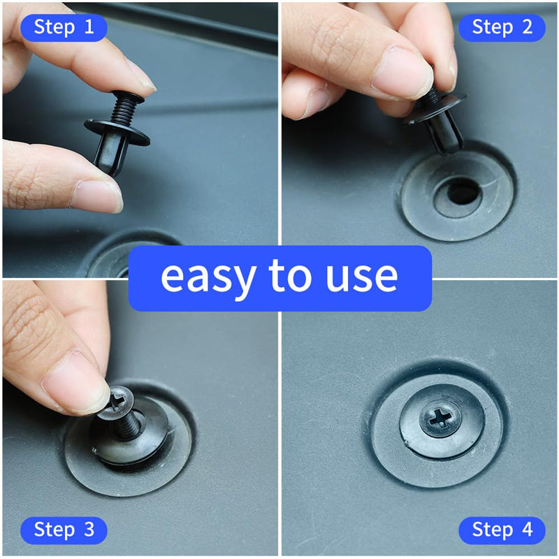 Car Bumper Retainer Clips Set