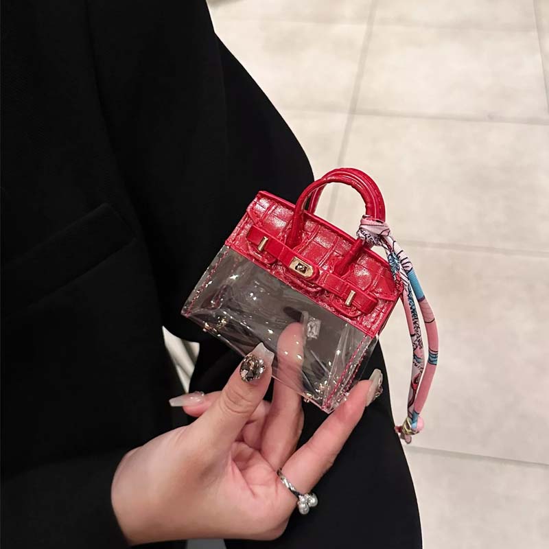 Trendy Mini Transparent Key Case