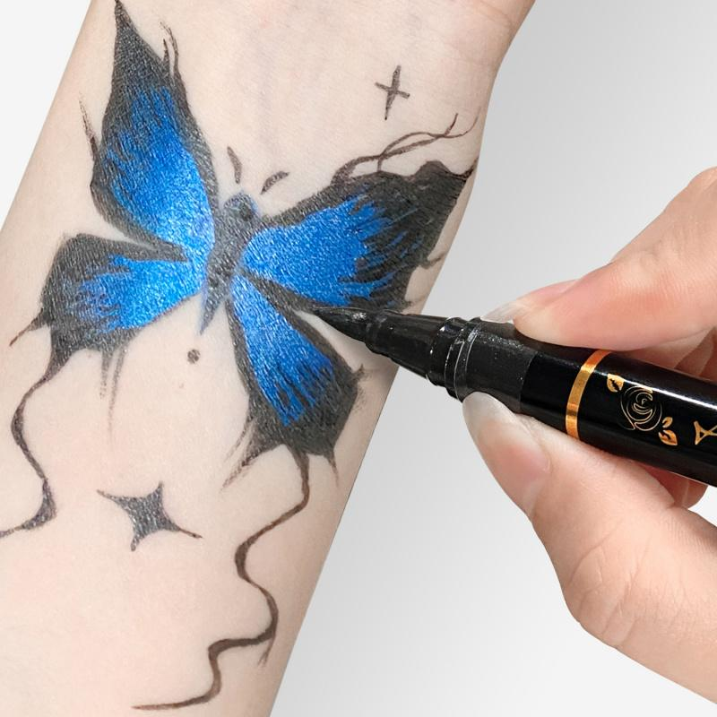 Temporary Tattoo Markers Set
