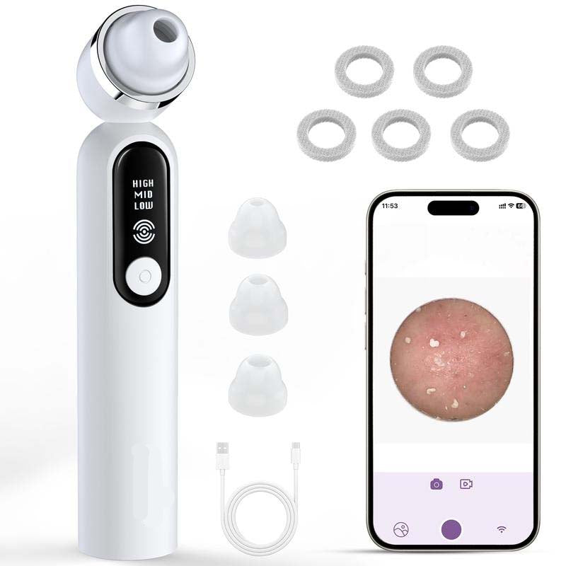Visible Exfoliator Vacuum Cleaner