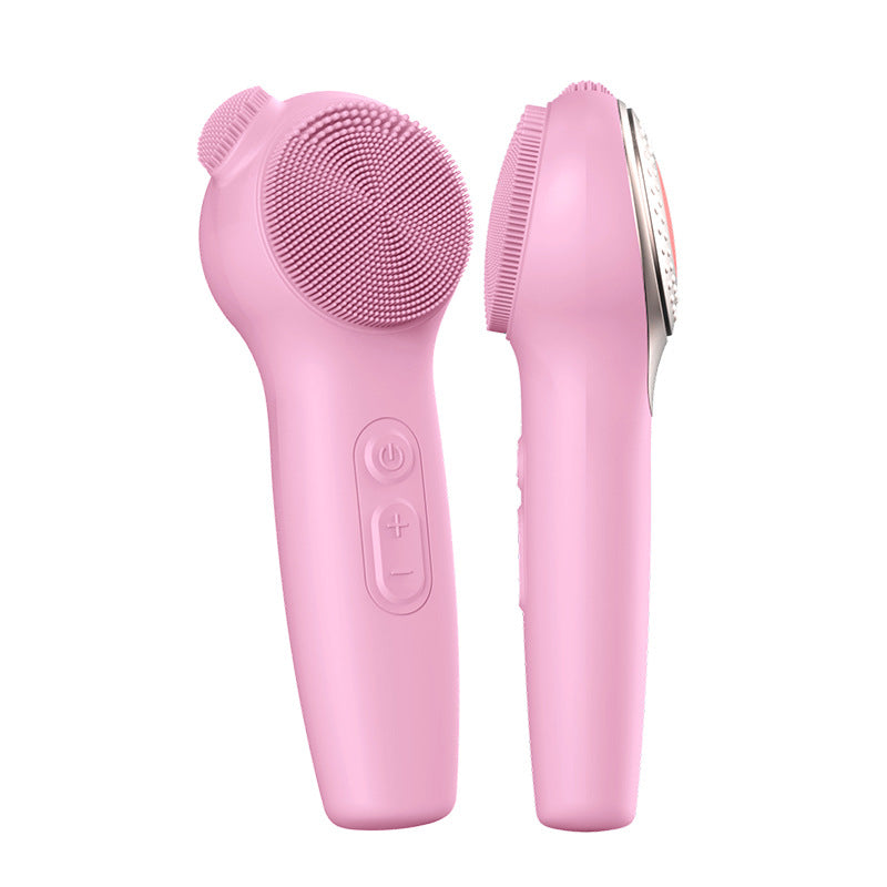 Heated Silicone Facial Cleansing Device
