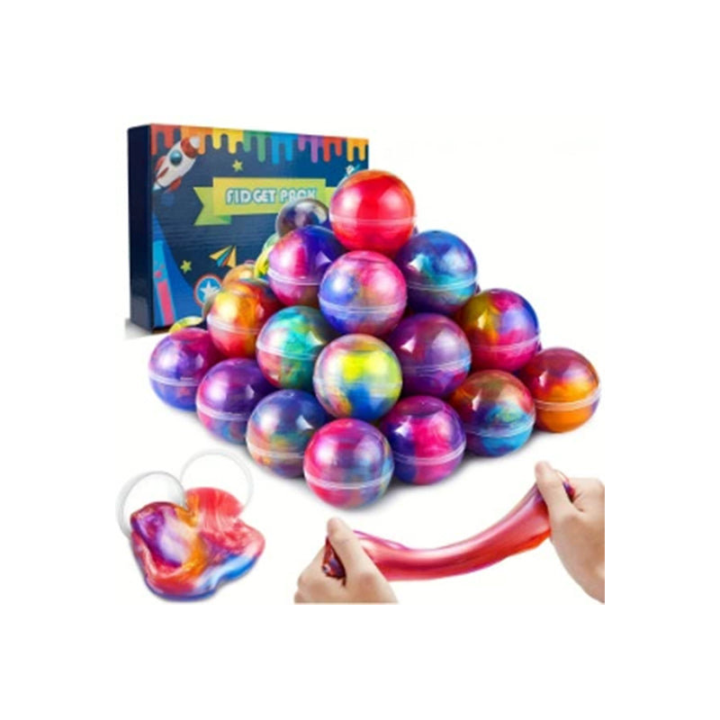 Cosmic Galaxy Slime Set (24 pcs)