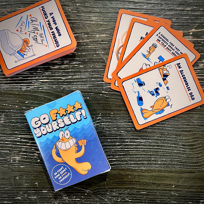 Adult Humor Card Game – Go Fish Edition