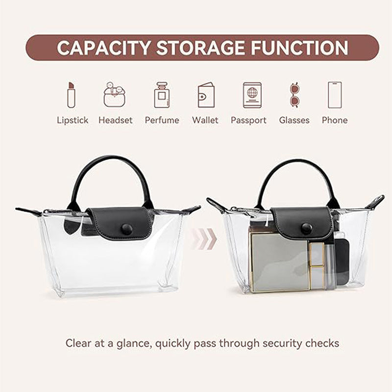 Small Clear Crossbody Purse