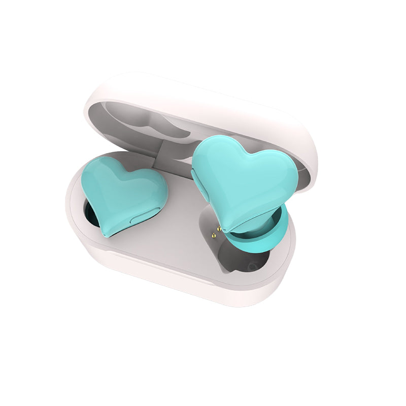 Heart-shaped Bluetooth Earphones
