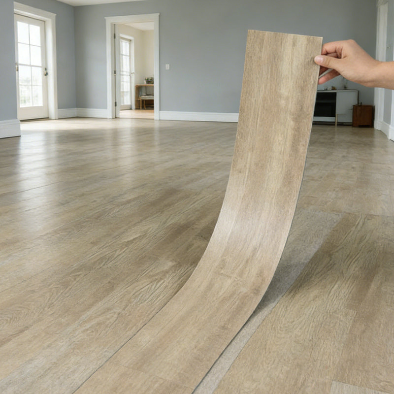 Self-Adhesive PVC Wood Grain Wall & Floor Planks