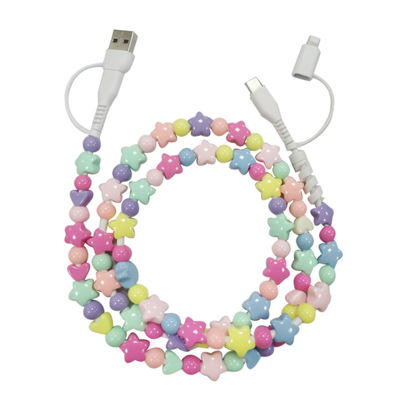 Pearl Beaded Data Cable