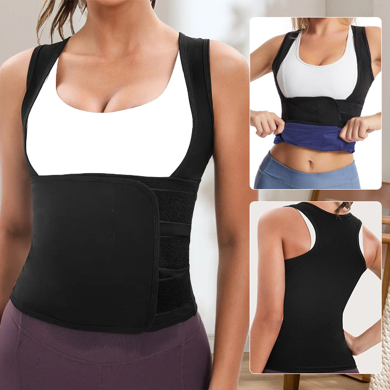 Women's Adjustable Waistband Vest