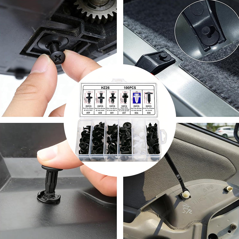 Car Bumper Retainer Clips Set